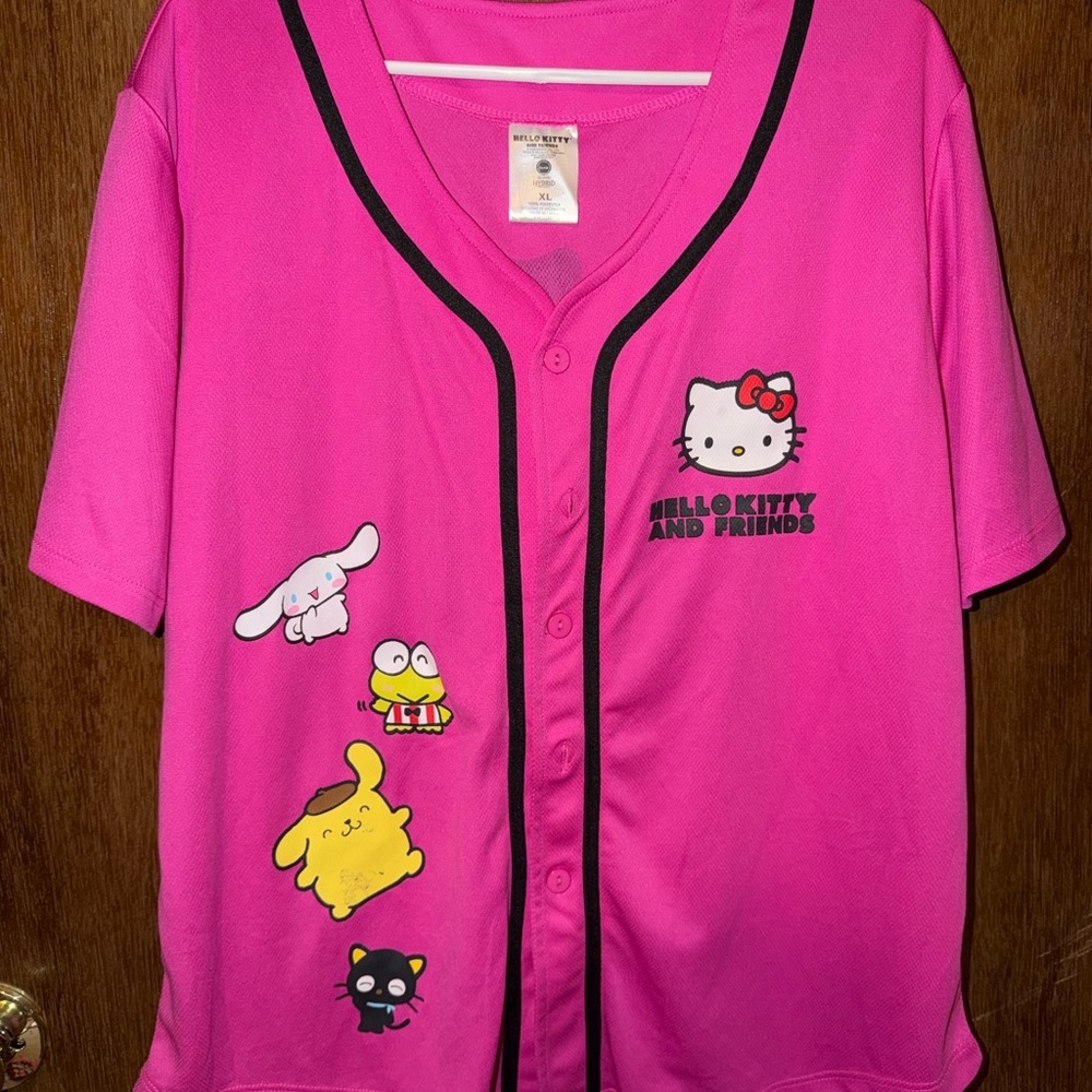 Hello Kitty and Friends Button Up Jersey
